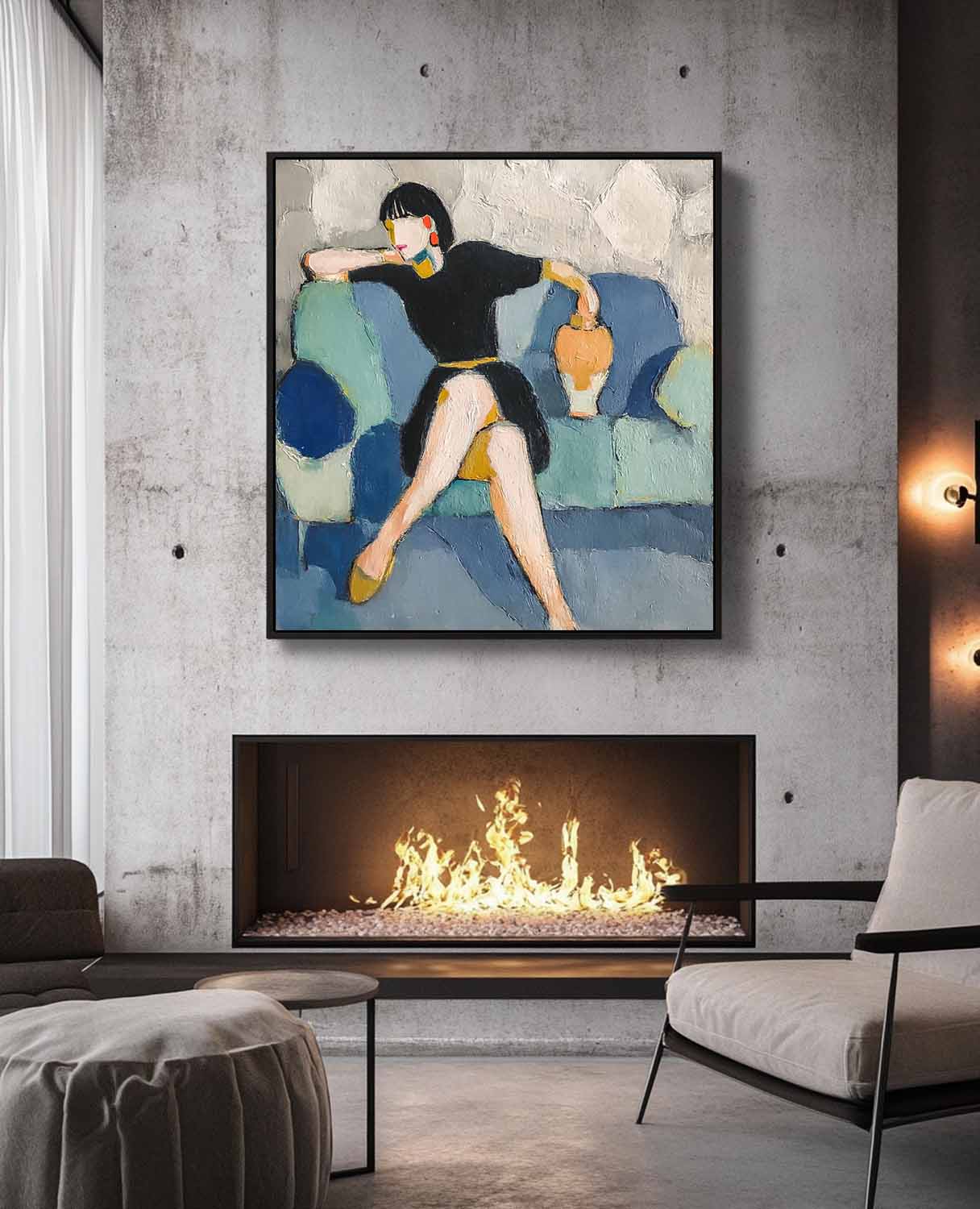 People Canvas Art PE401 - Neutralighting