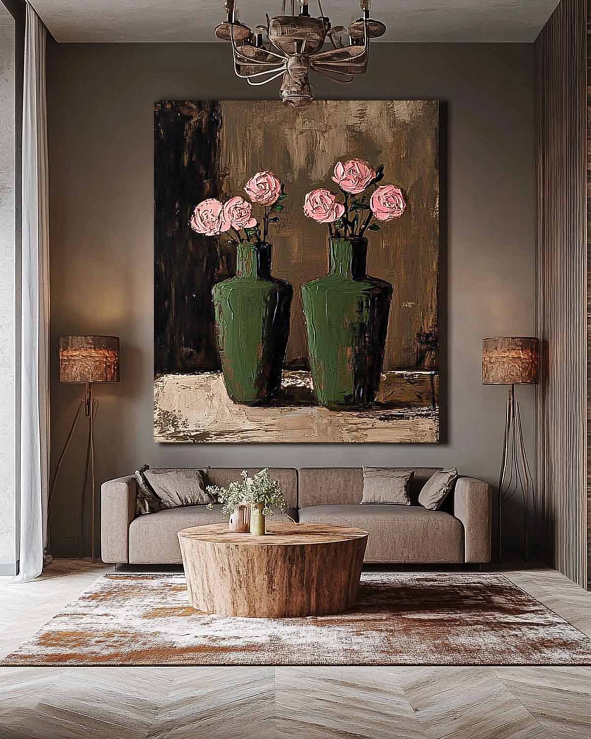 Flower Canvas Art FL249 - Neutralighting