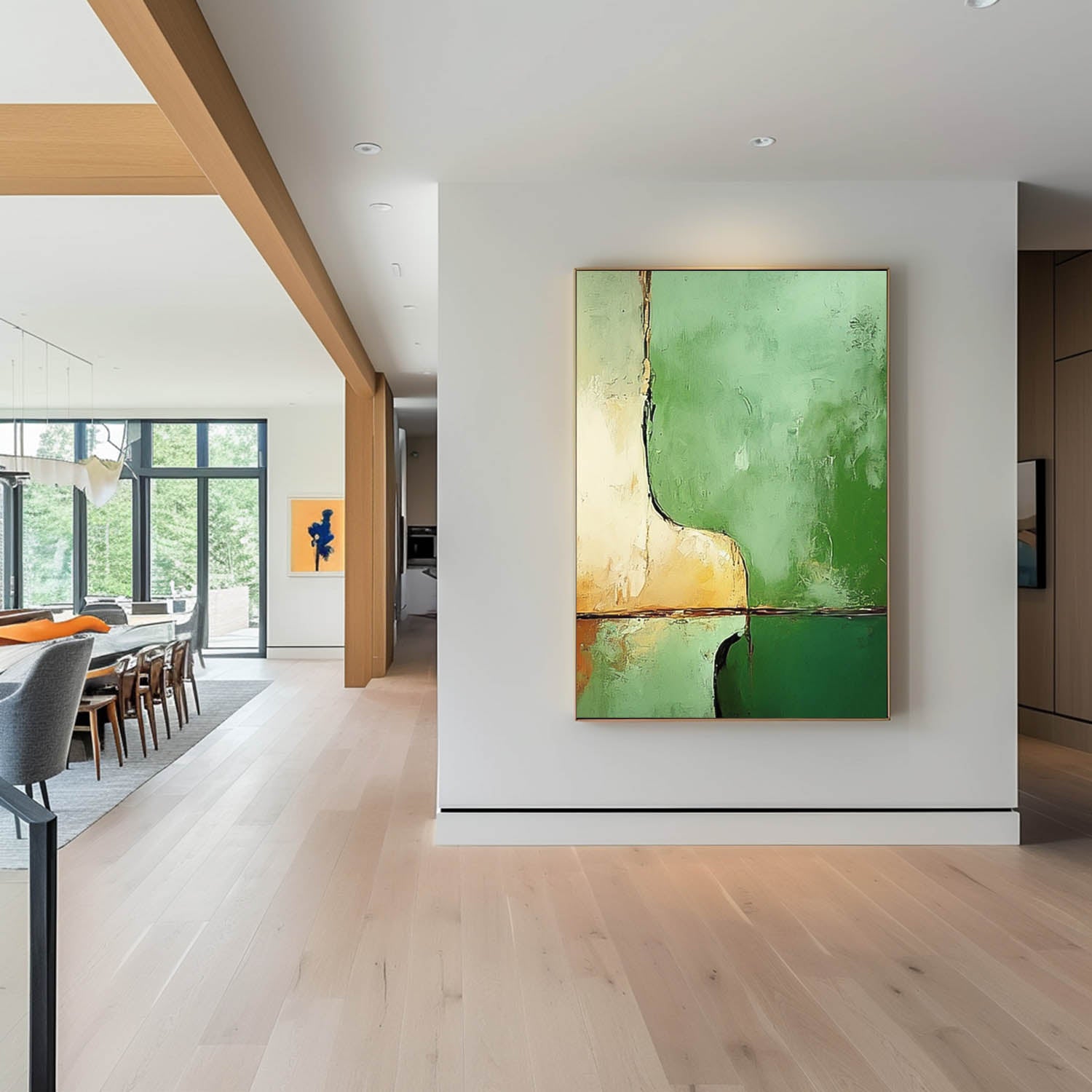 Abstract Canvas Art AB710 - Neutralighting