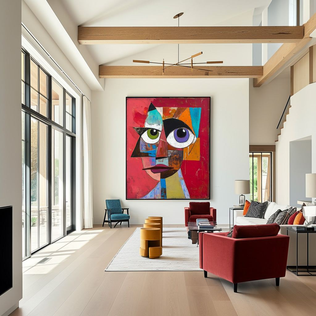 Wall Art People Scandinavian Picasso Inspired Cubism