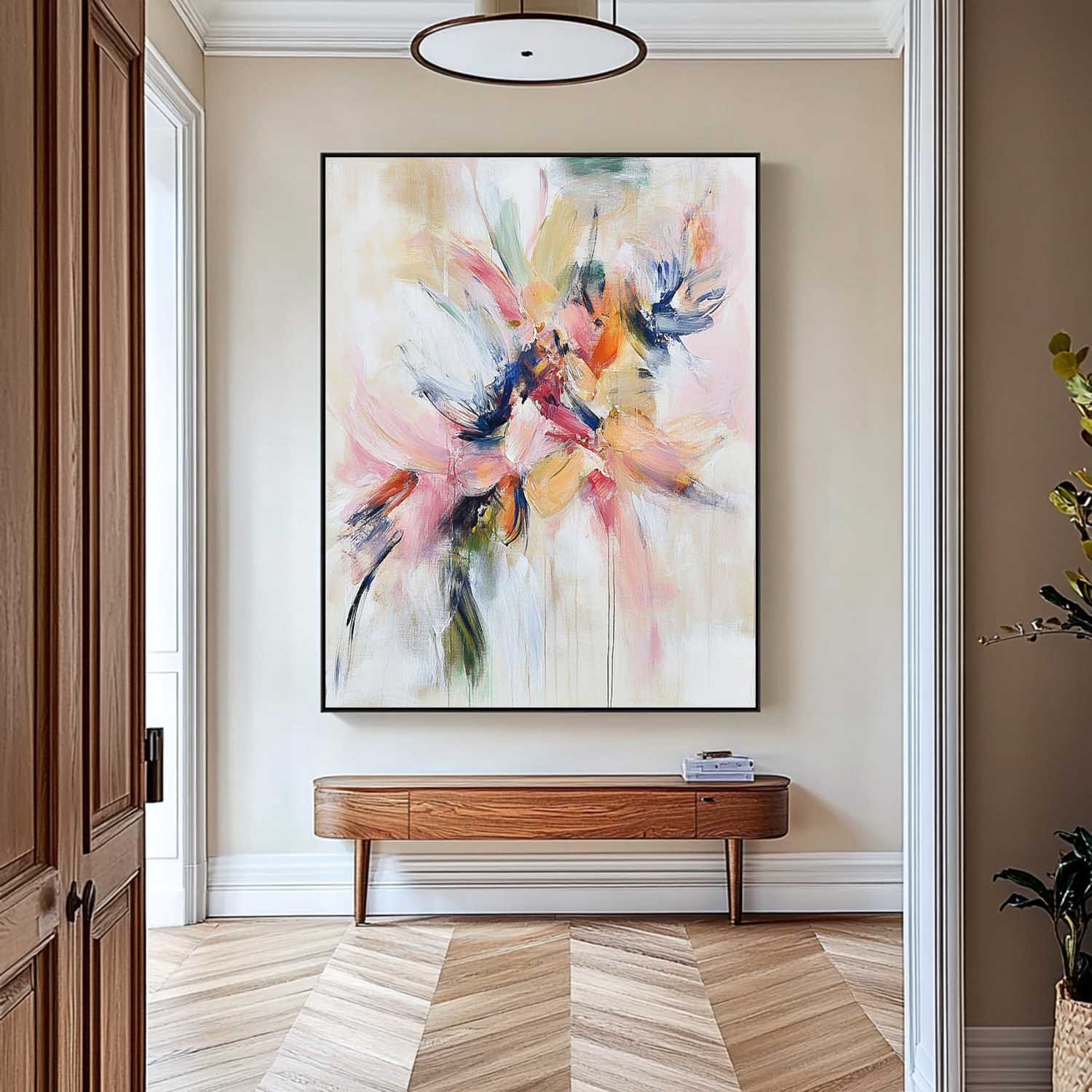 Wall Art Abstract Flowing Dynamic Cluster