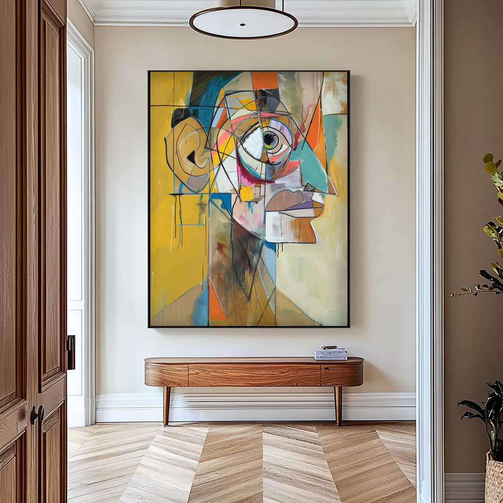 Wall Art People Modern Abstract Expressive