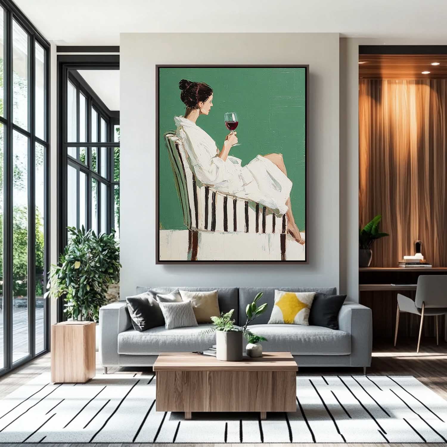 Wall Art Contemporary Figurative Fashion Retro
