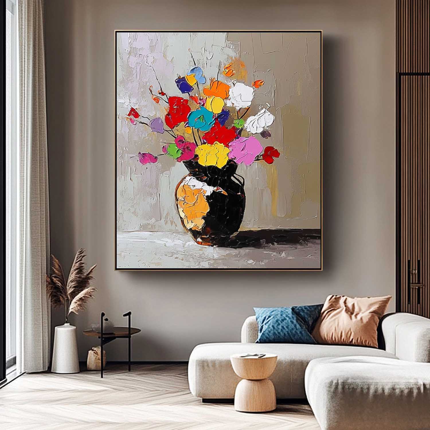 Wall Art Flower Lyrical Elegant Soft Romantic