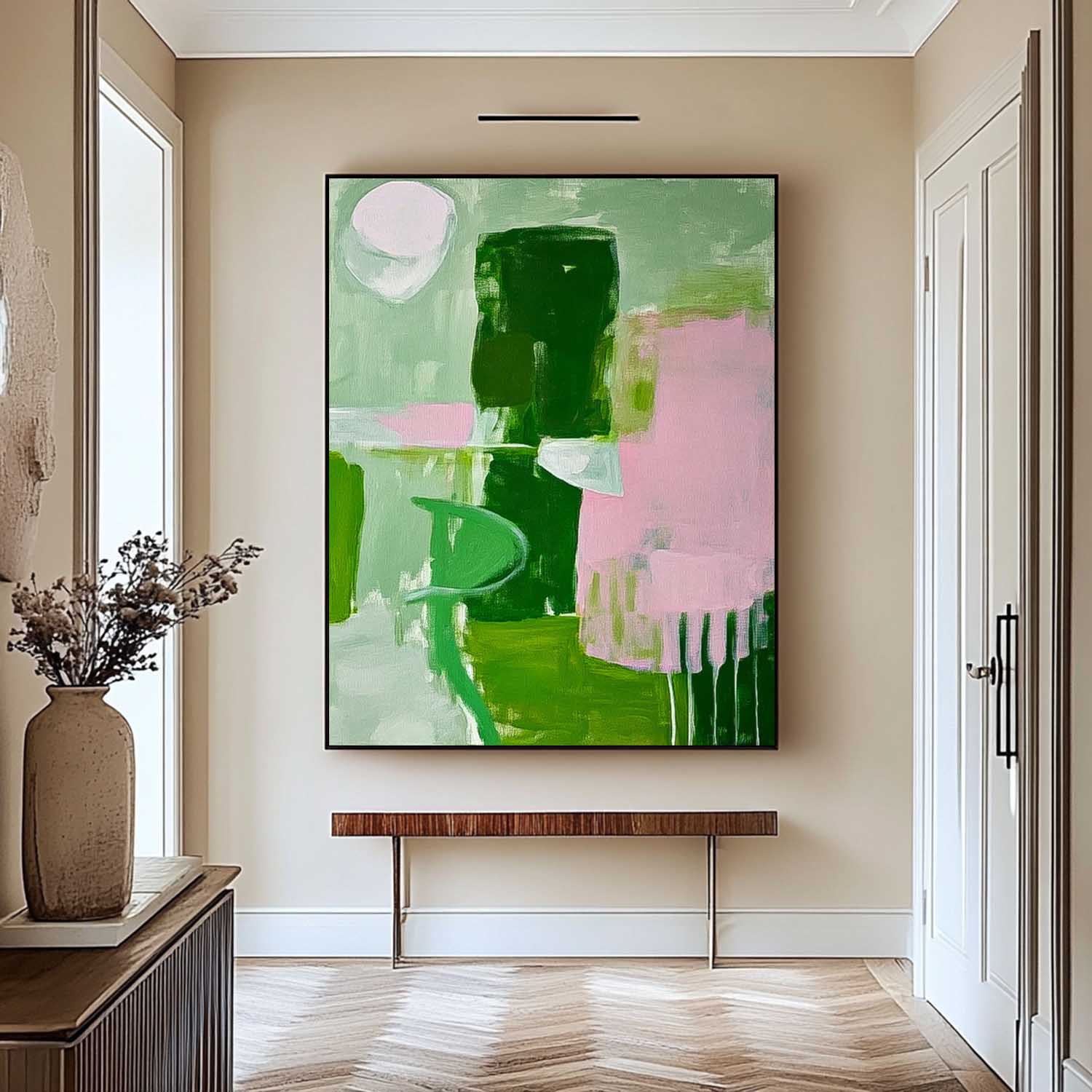 Wall Art Abstract Post-Modern Geometric Collage