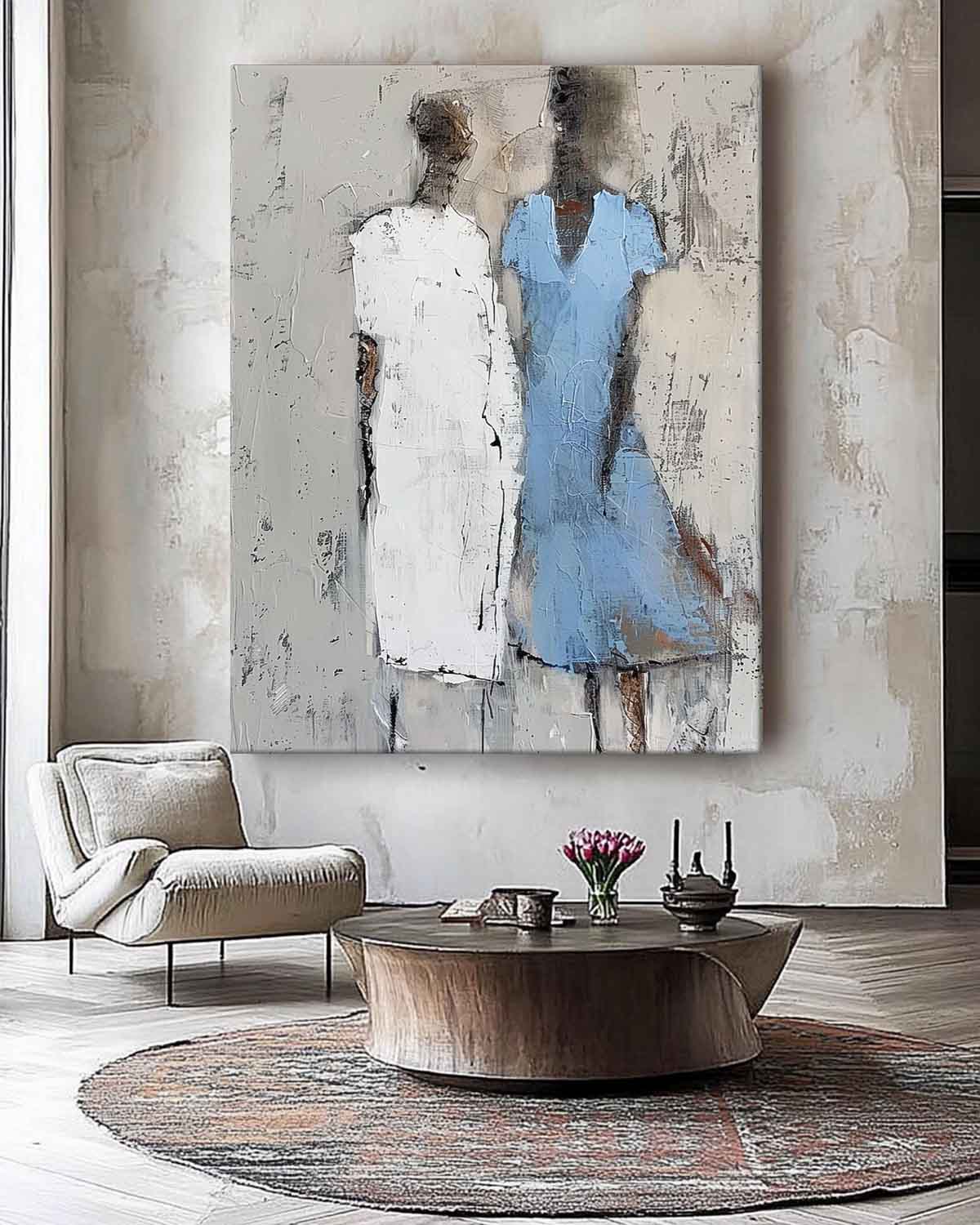 Wall Art People Abstract Lyrical Expressionist