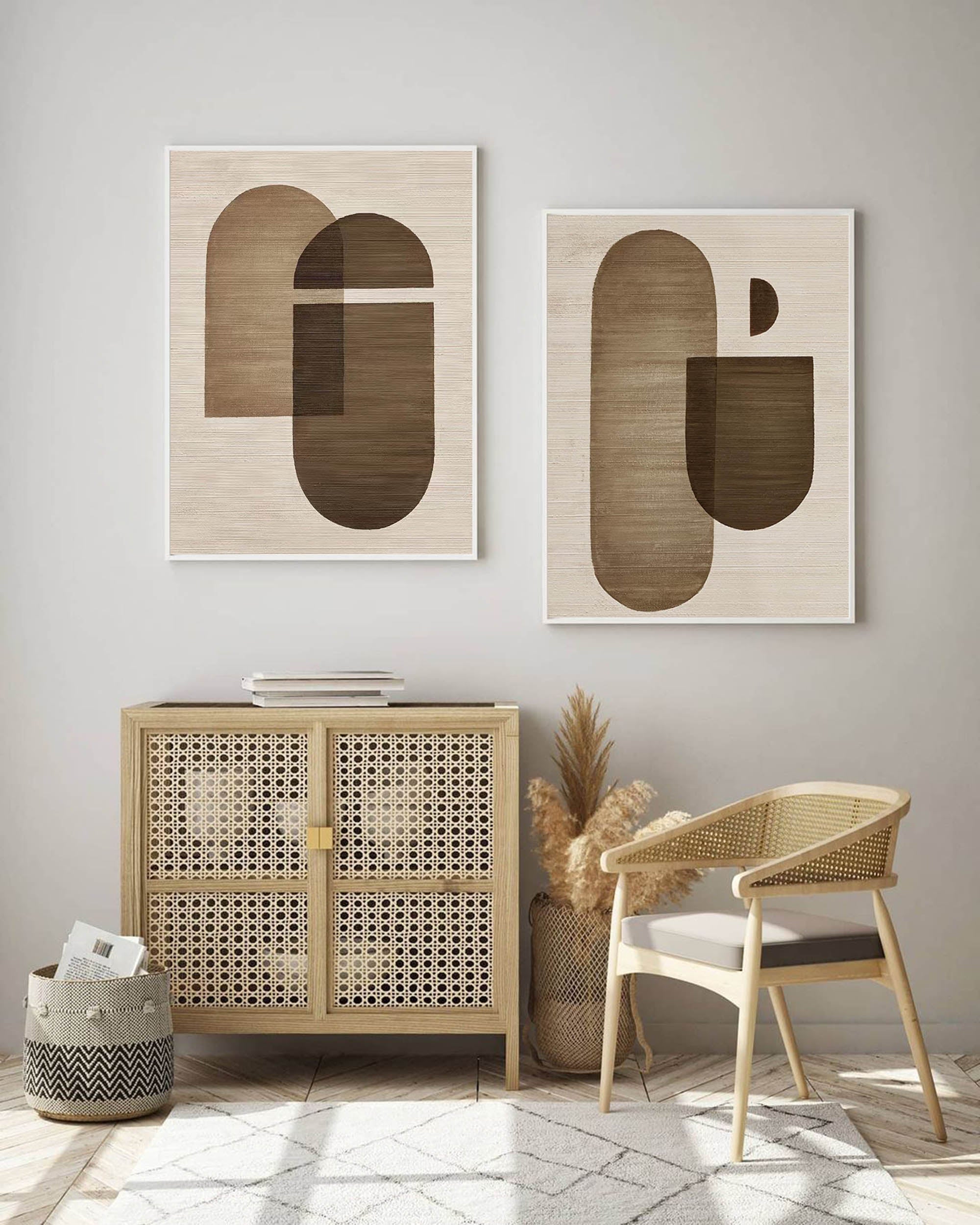 Wabi-sabi Minimalist Art ABAO40 - Neutralighting