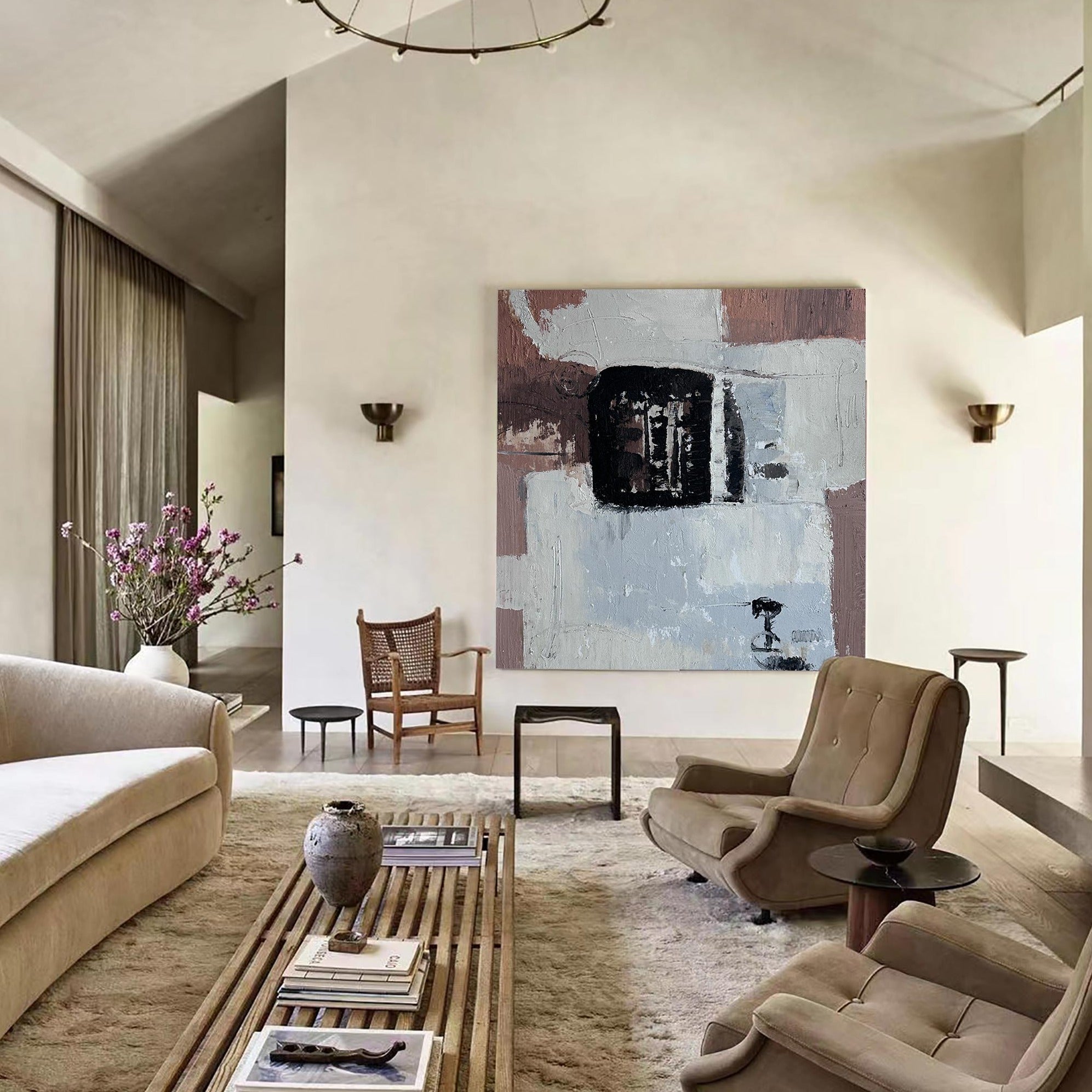 Modern Abstract Textured Painting