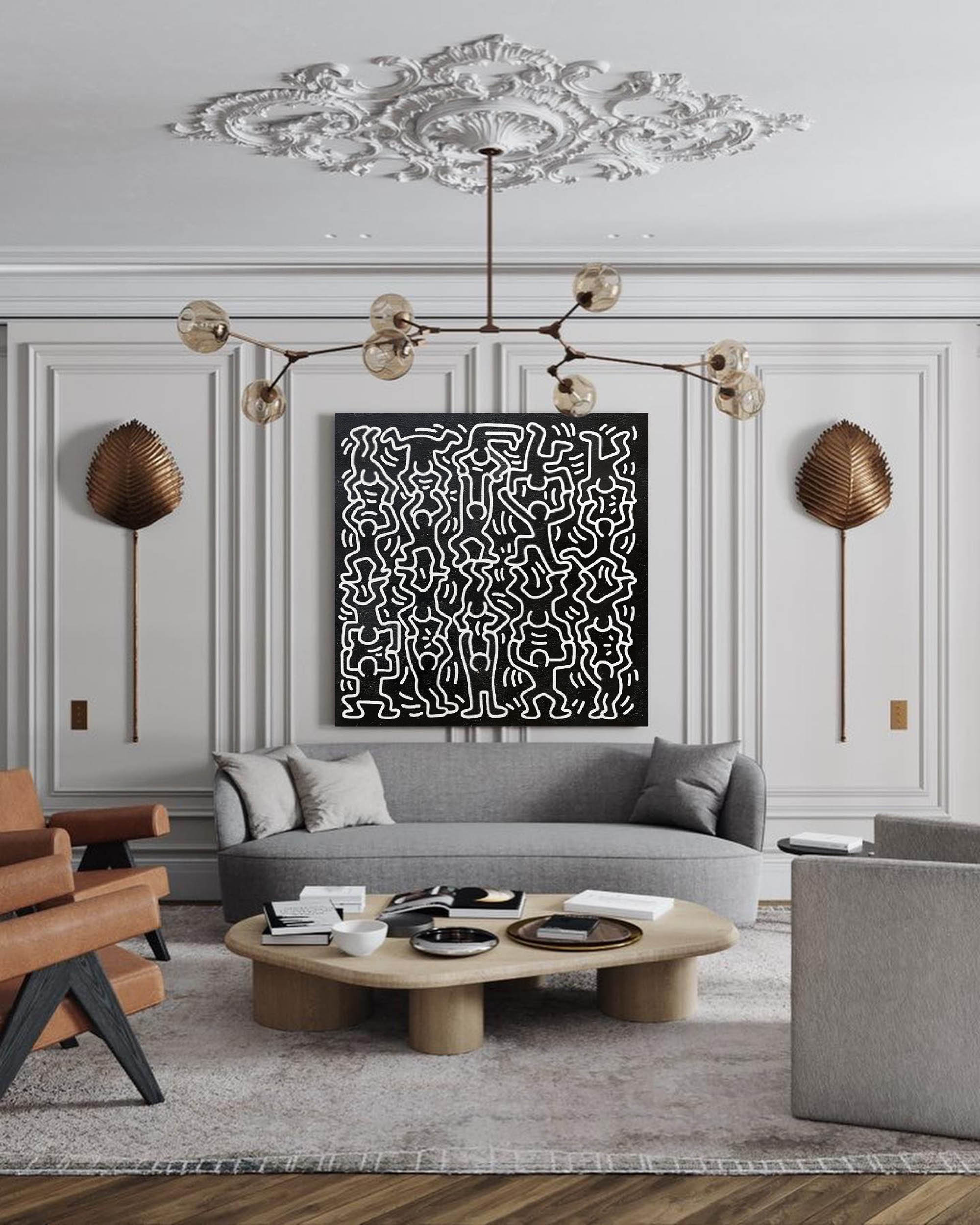 Keith Haring Style Painting KS014 - Neutralighting