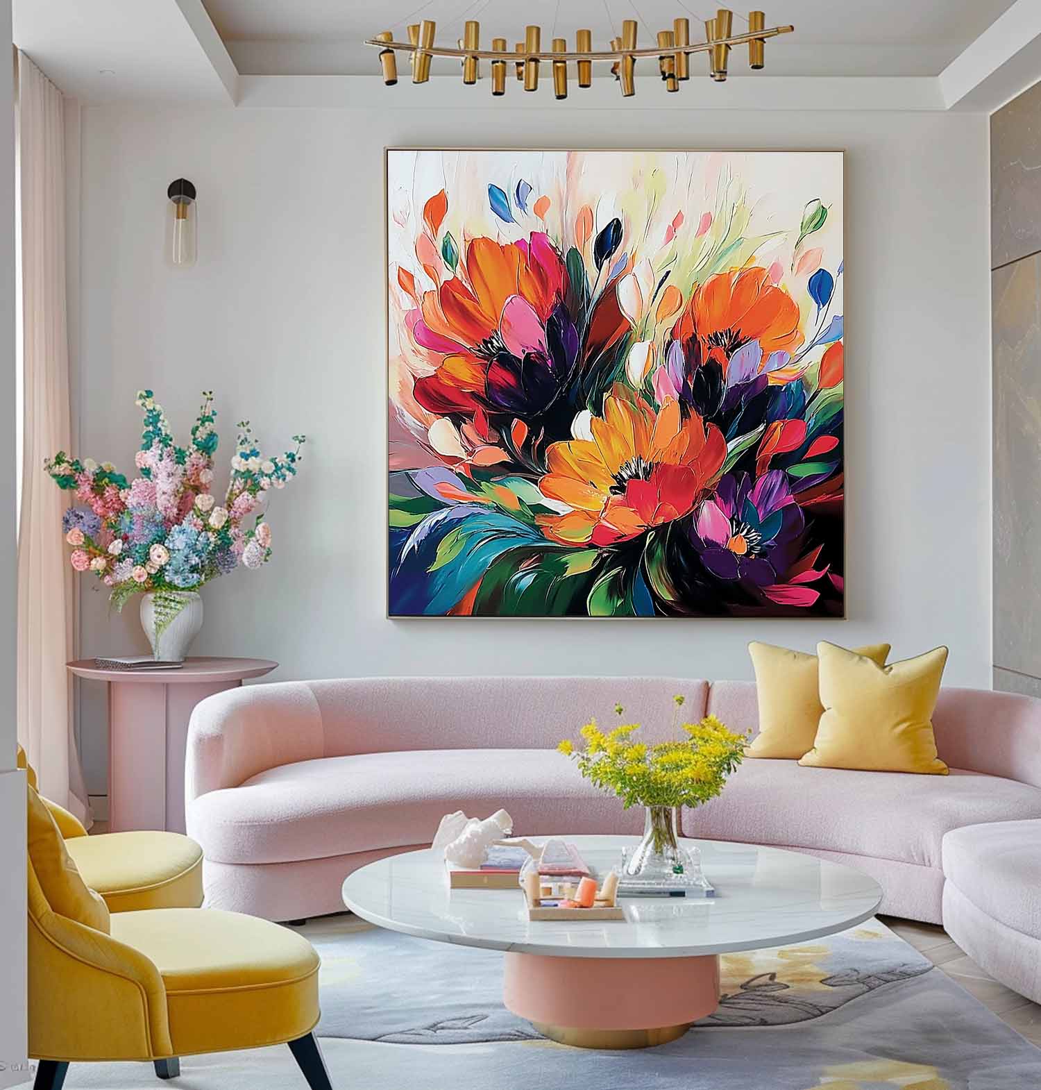 Flower Canvas Art FL206 - Neutralighting