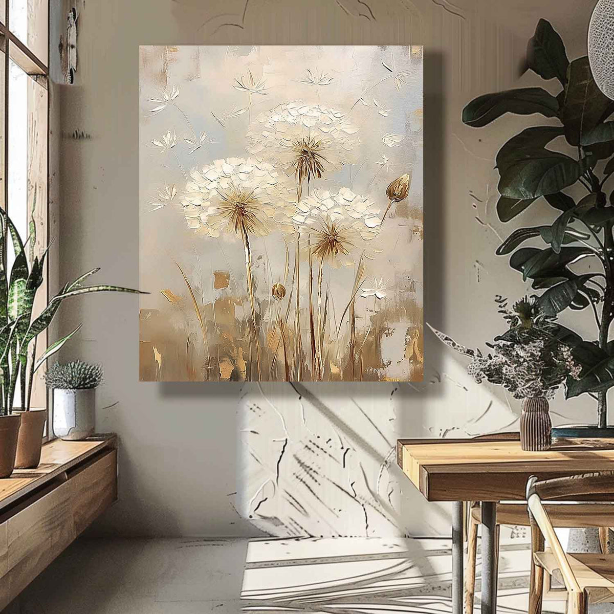 Flower Canvas Art #FL097
