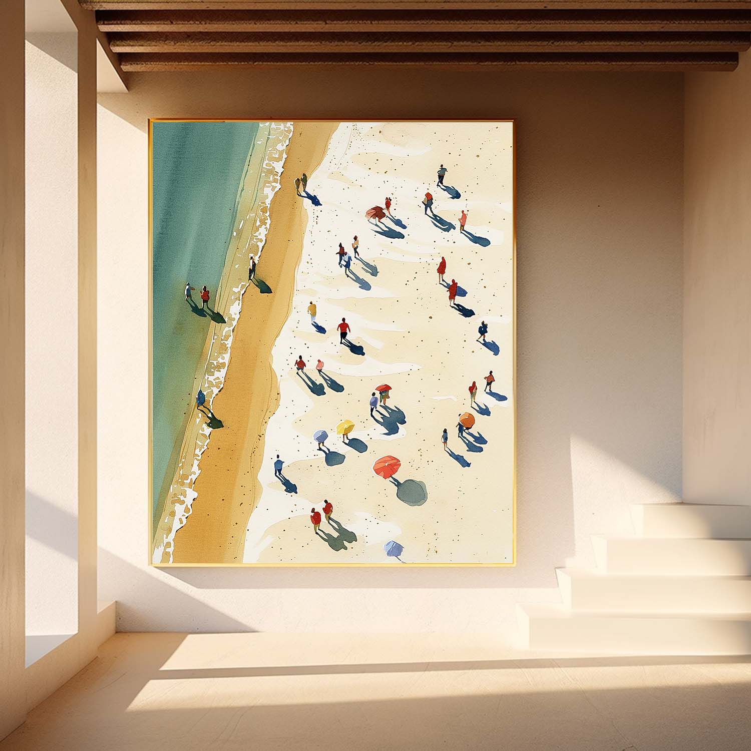 Beach & Ocean Canvas Art BE021 - Neutralighting