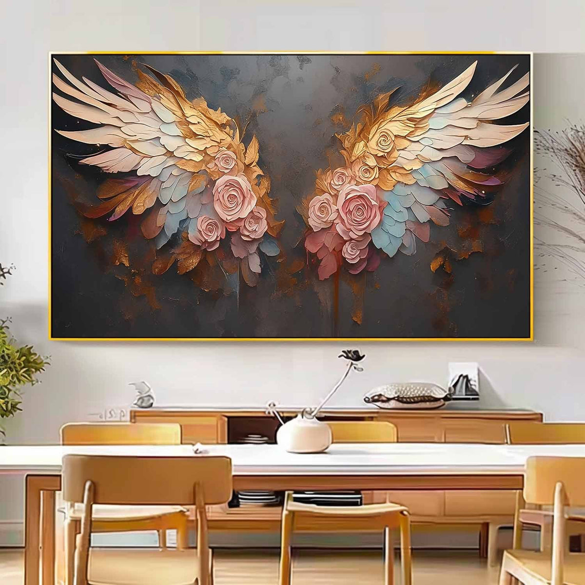 Flower Canvas Art #FL091