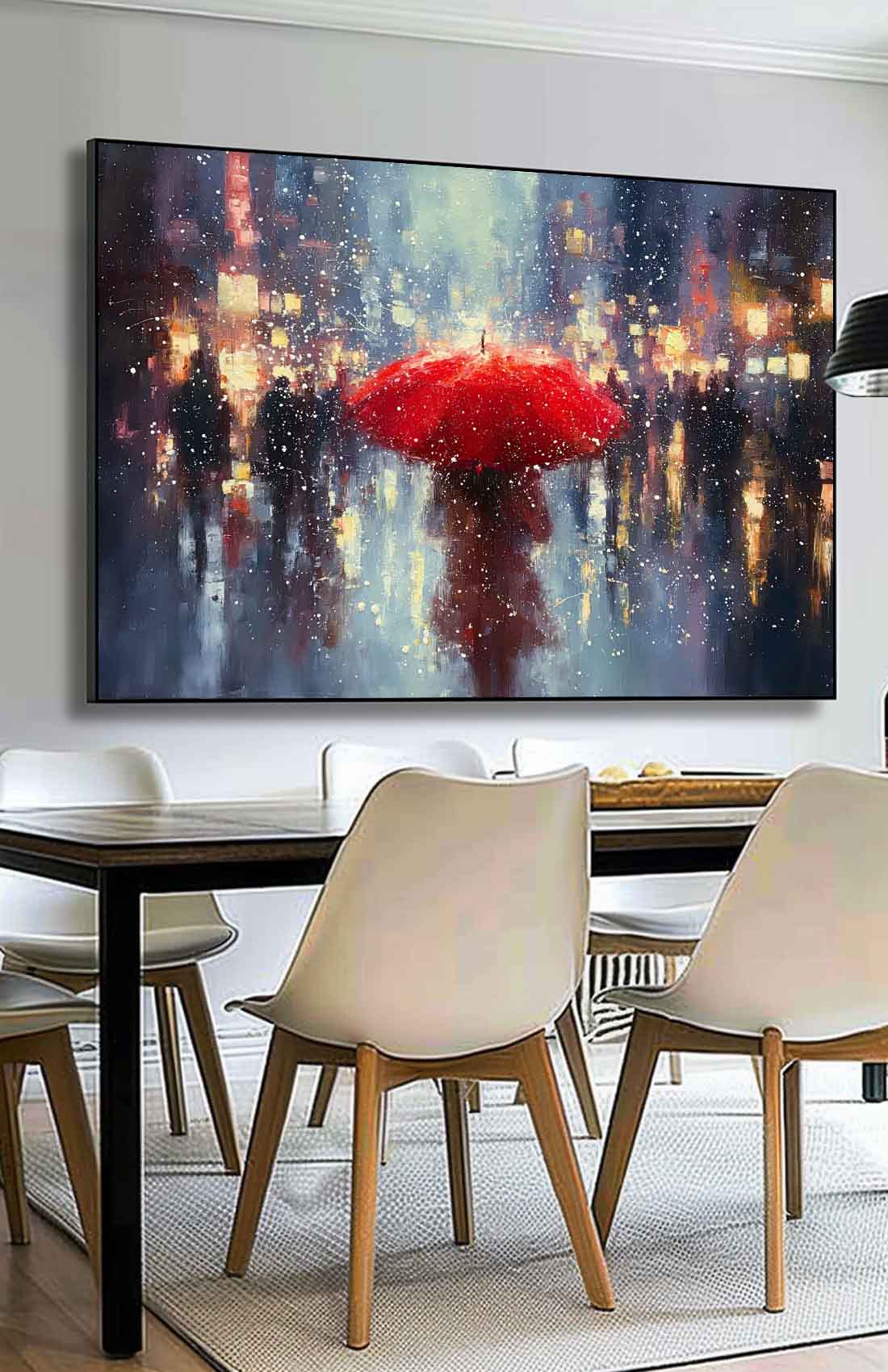 Wall Art People Dramatic Urban Landscape