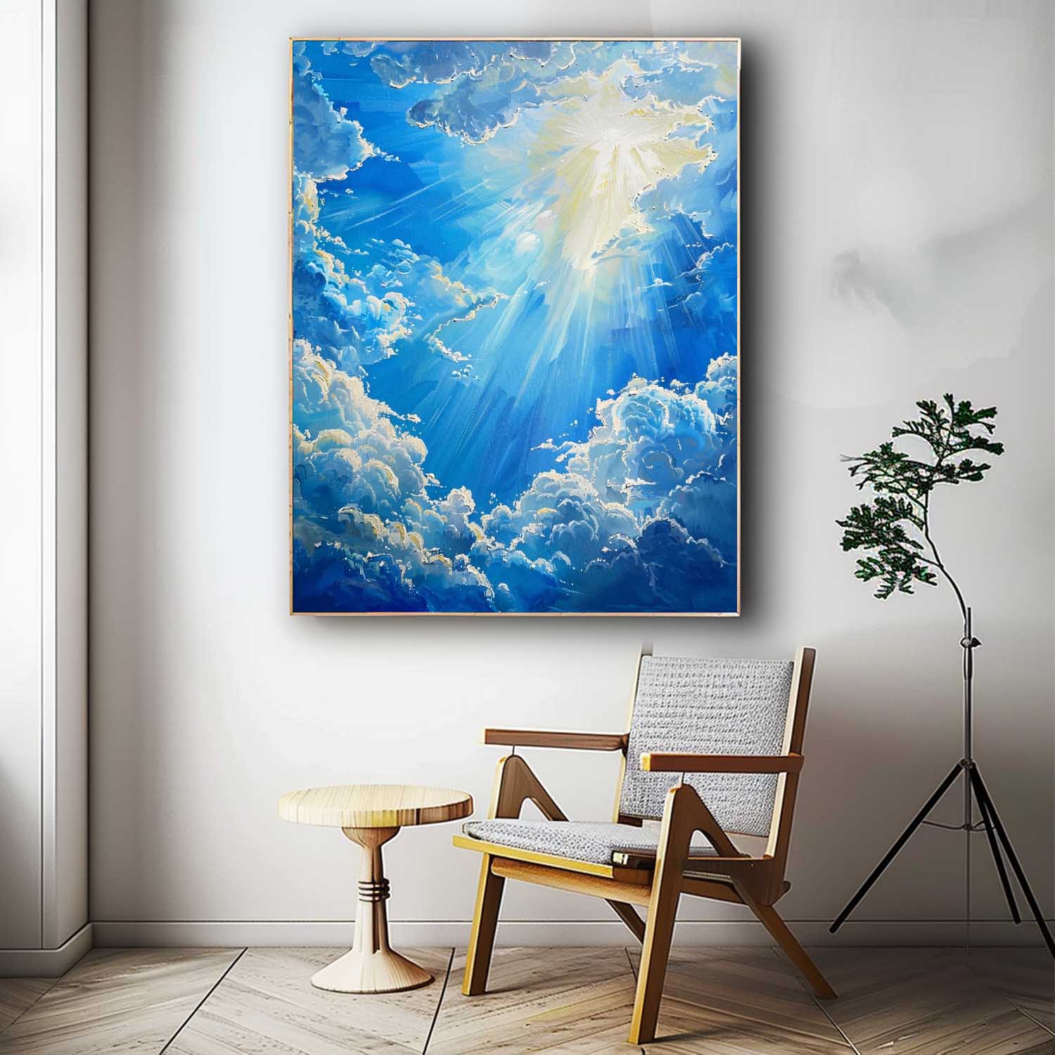 Wall Art Landscape Abstract Sky Serene