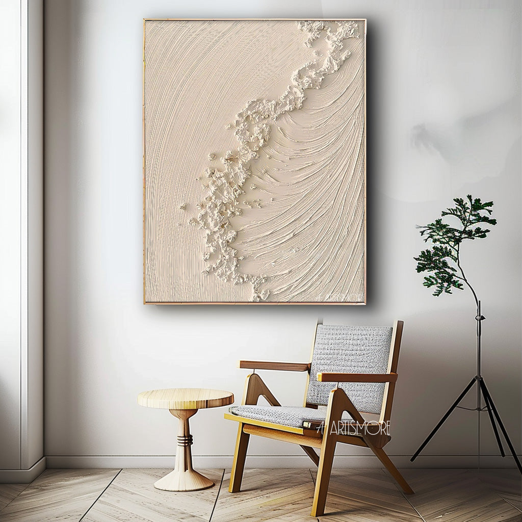 Wall Art Beach & Ocean Minimalist Soft Neutral