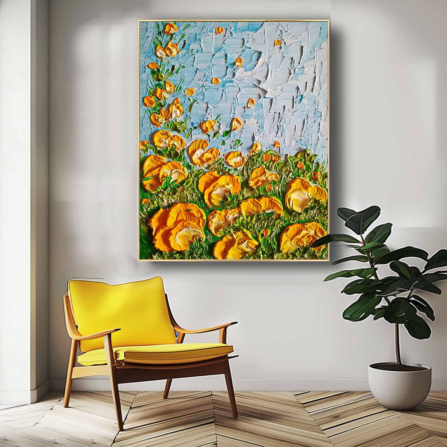 Flower Canvas Art FL159 - Neutralighting