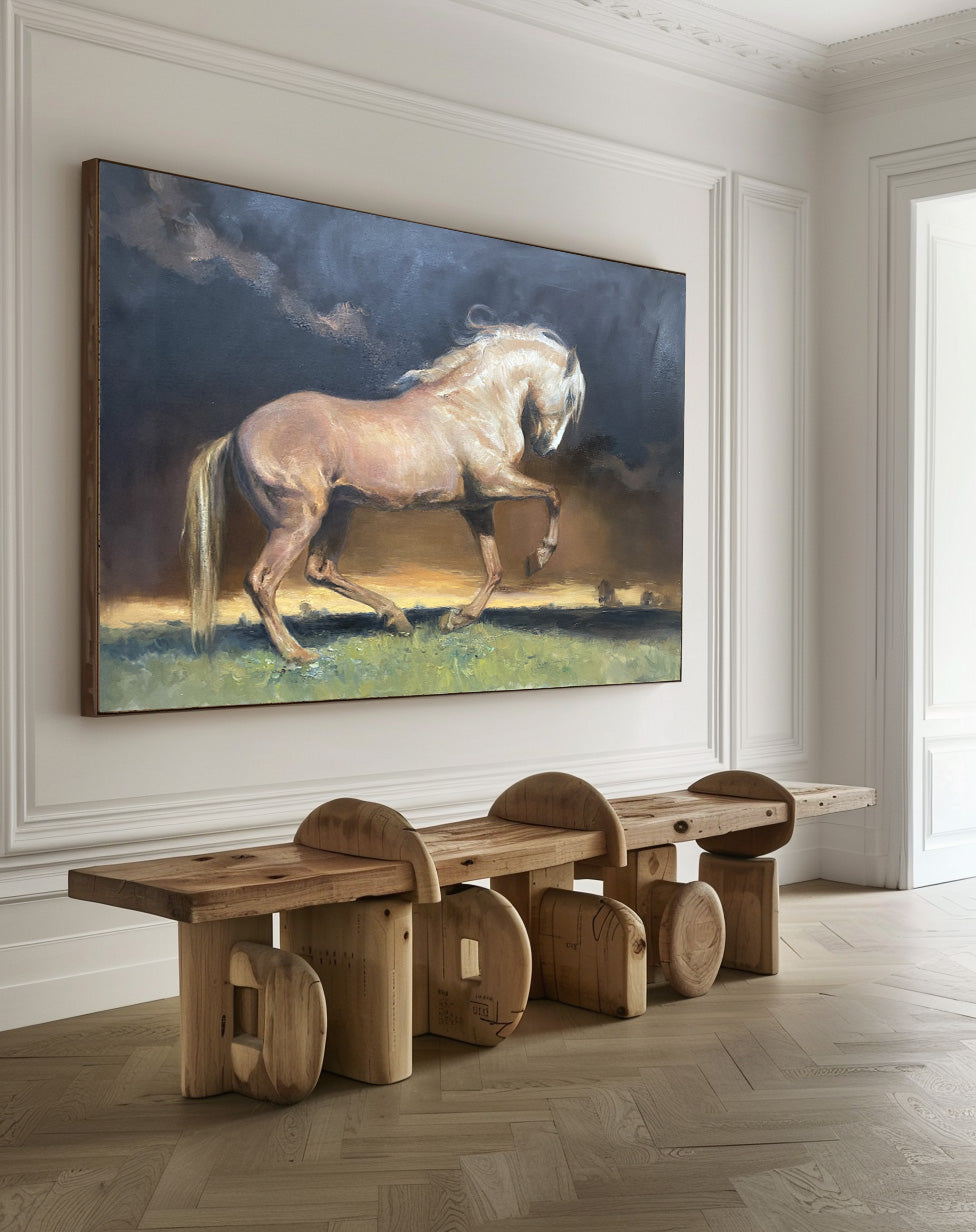 Theodore Horse Canvas Wall Art