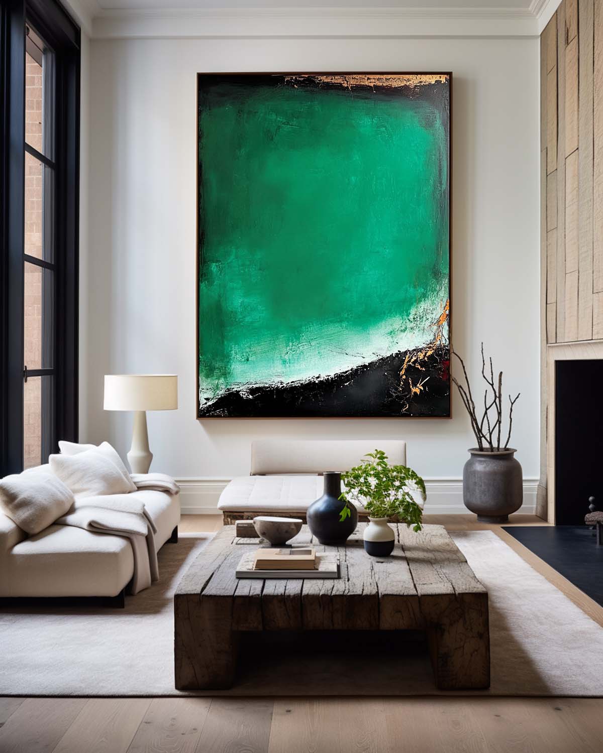Modern Urban Scene Painting