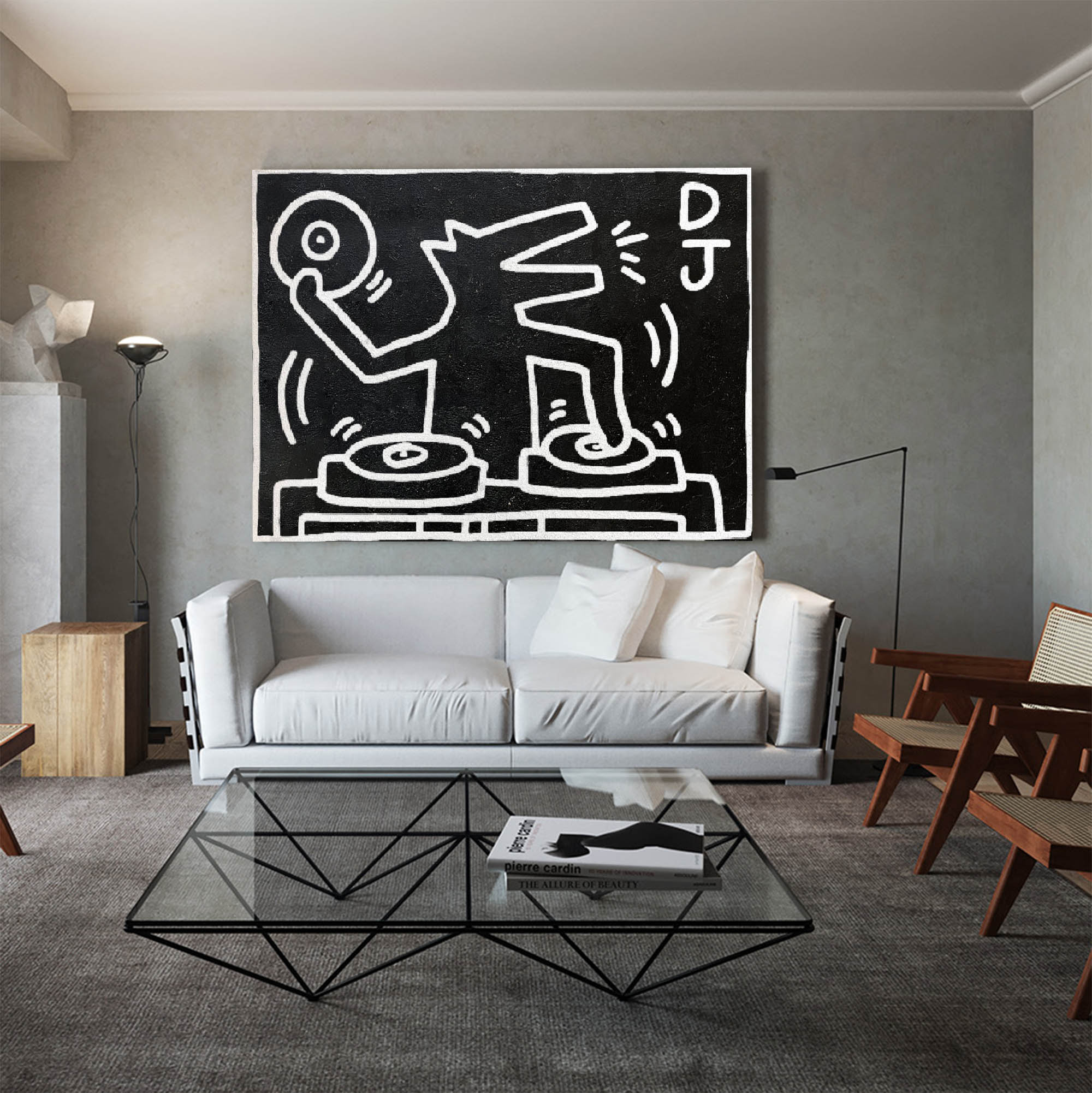 Keith Haring Style Painting KS018 - Neutralighting