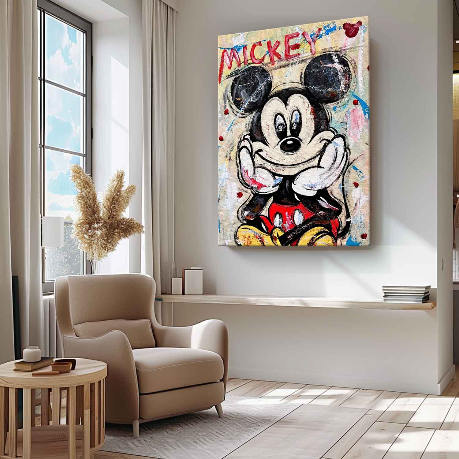 Mickey Mouse Graffiti Art PE191 - Neutralighting