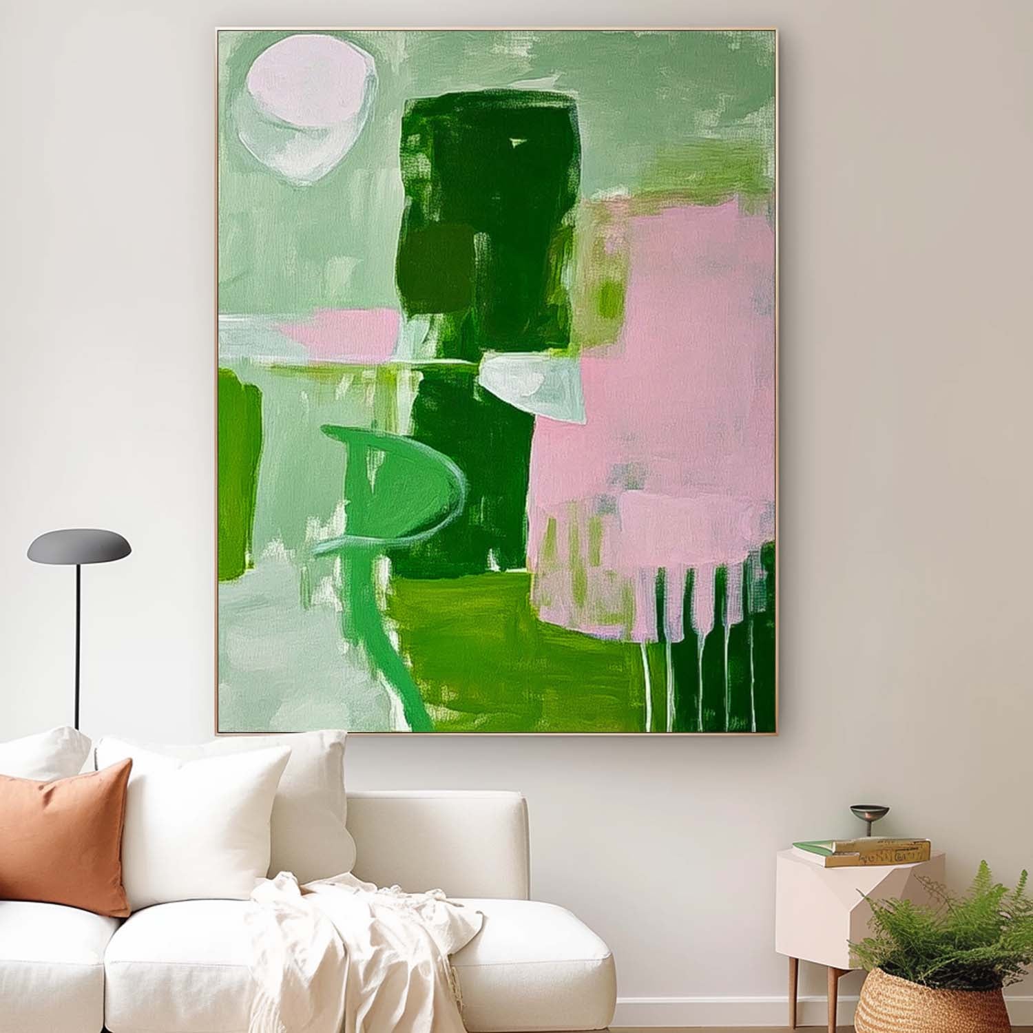 Wall Art Abstract Post-Modern Geometric Collage