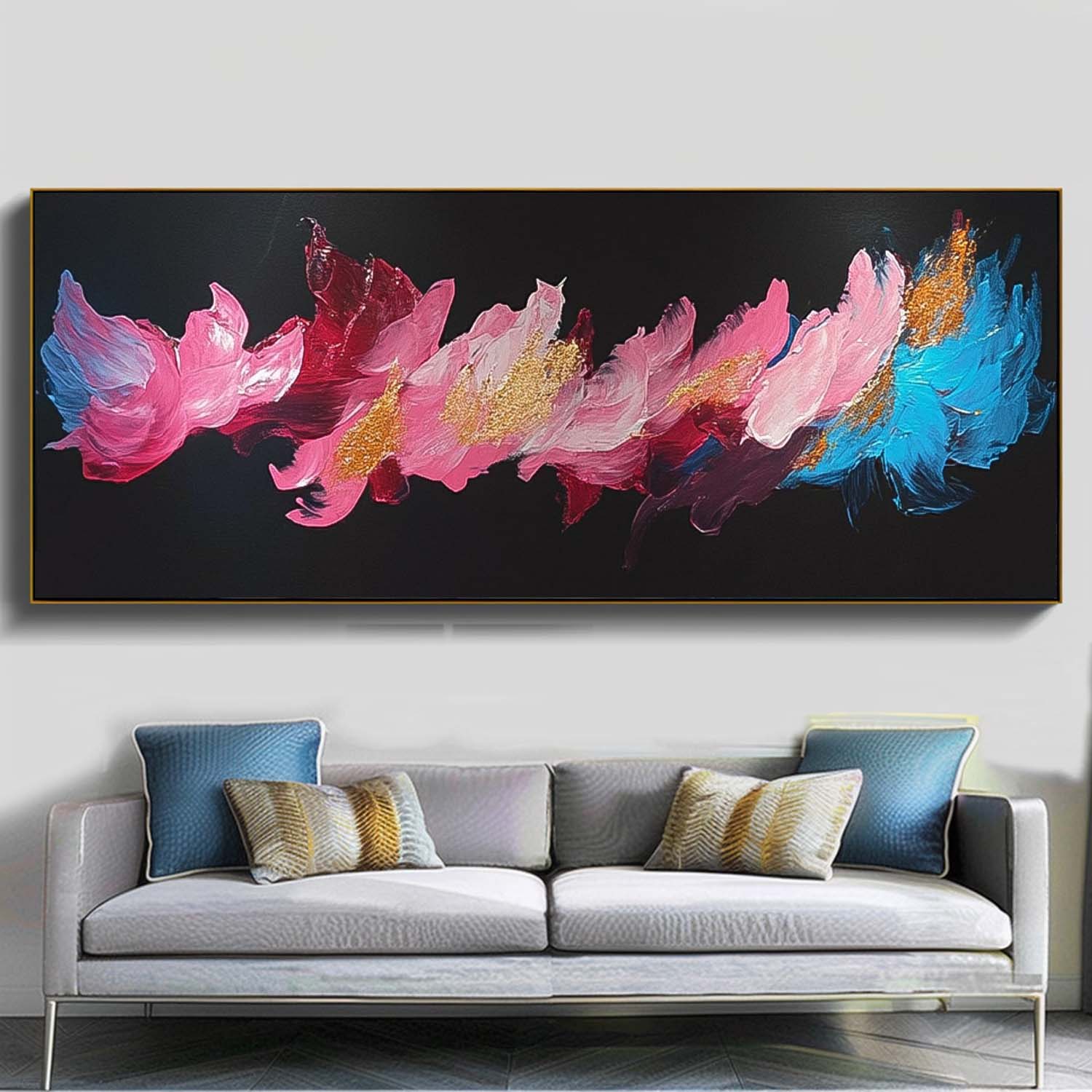 Wall Art Impasto Abstract Painterly Dreamy