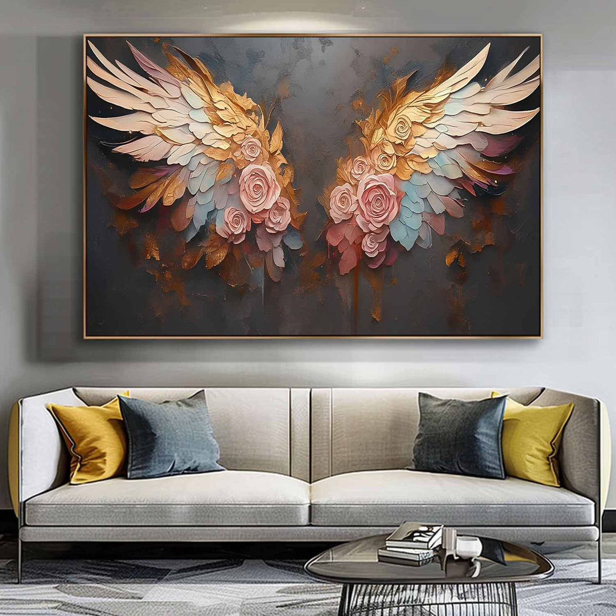 Flower Canvas Art #FL091
