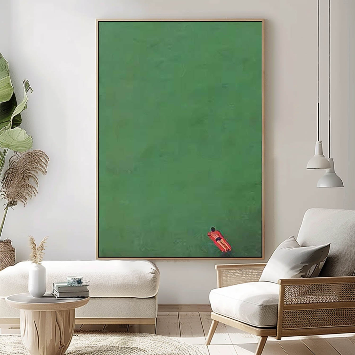 Wall Art Minimalist Painterly Solitary Design Pop