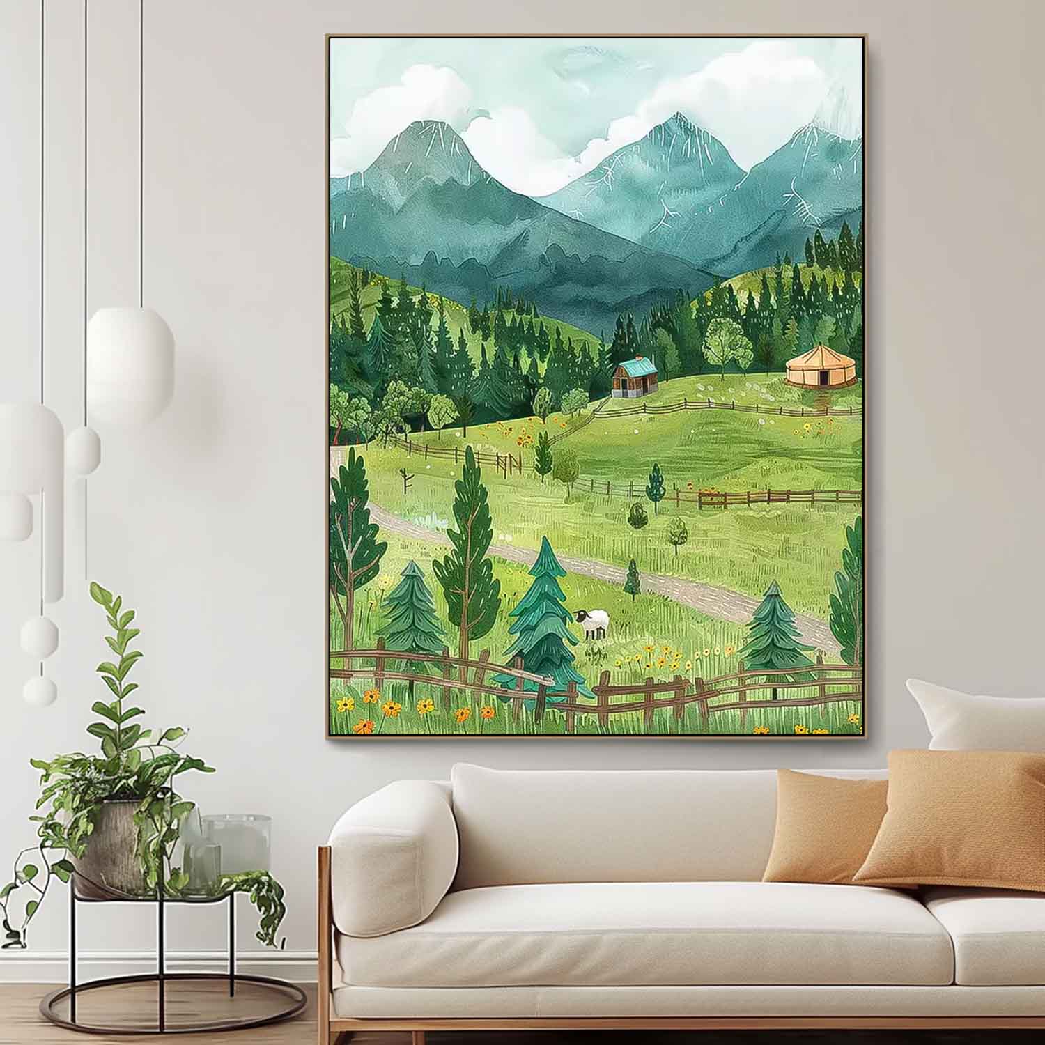 Landscape Canvas Art LA030 - Neutralighting