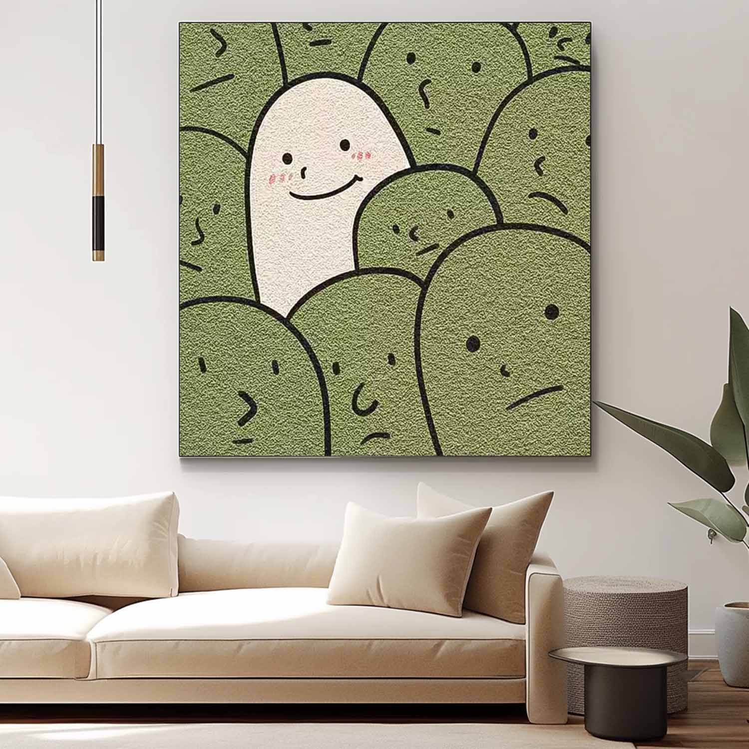Wall Art Minimalist Playful Edgy Modern
