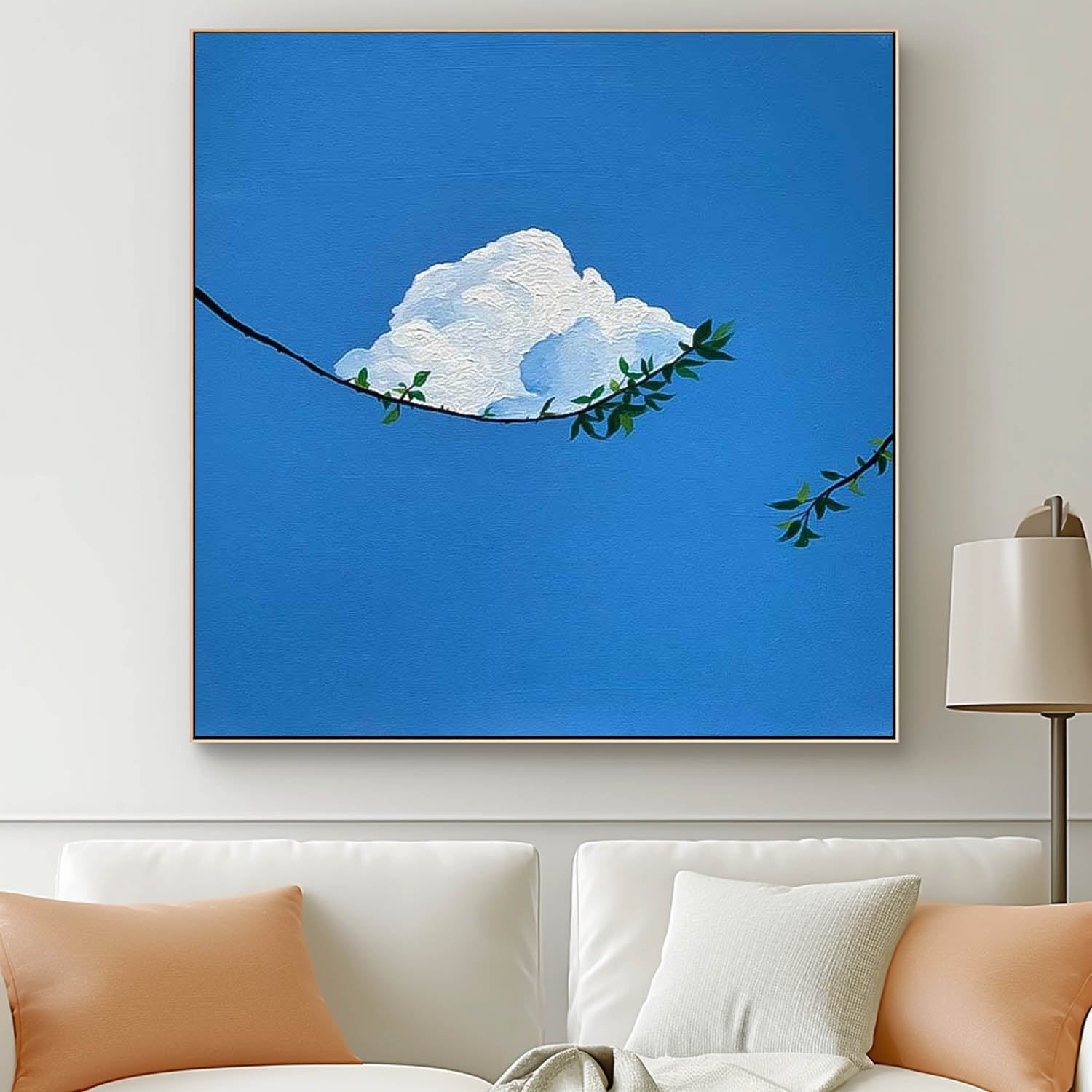 Wall Art Landscape Contemporary Serene Calm Raw