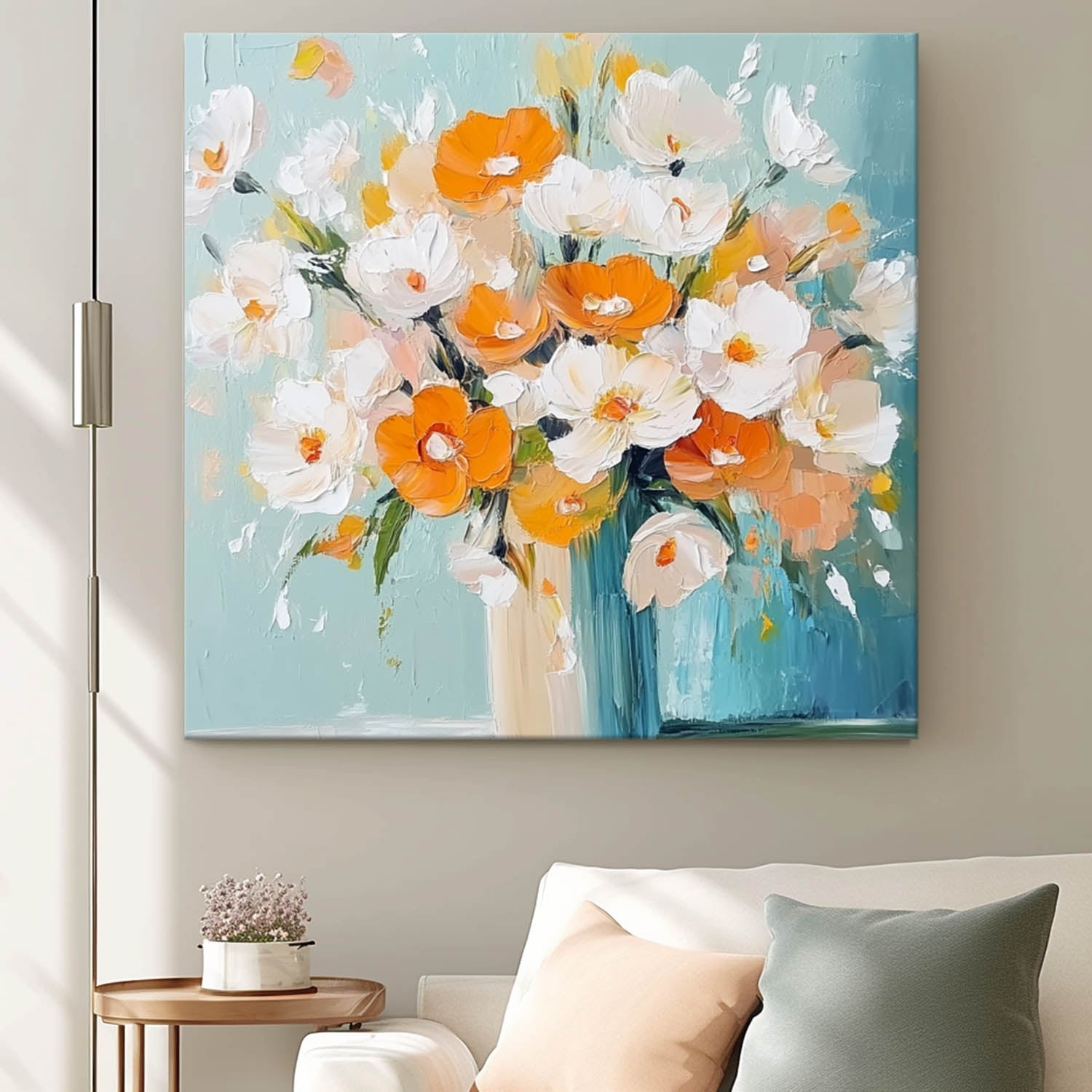 Flower Canvas Art FL201 - Neutralighting