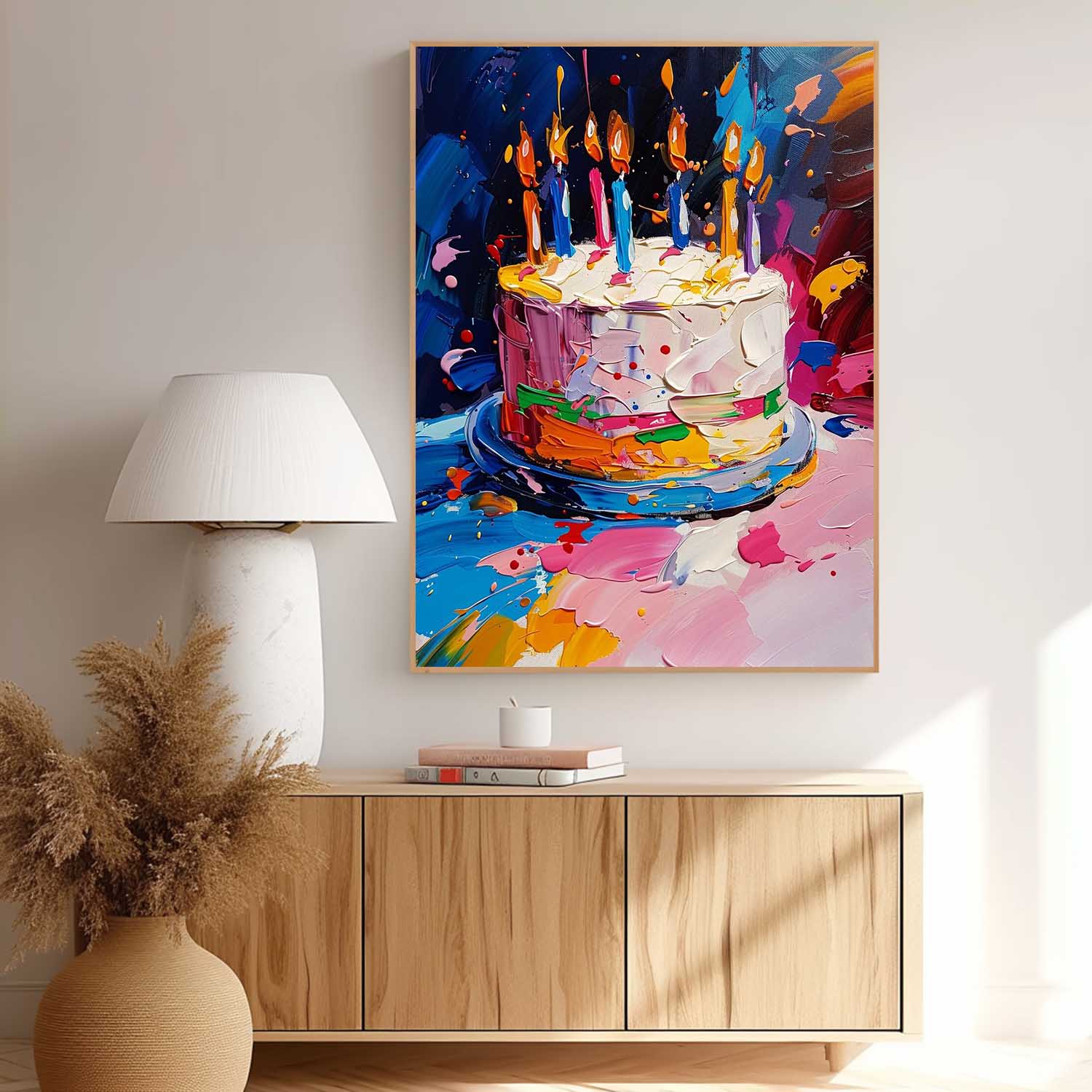 Wall Art Modern Abstract Cartoon Cute