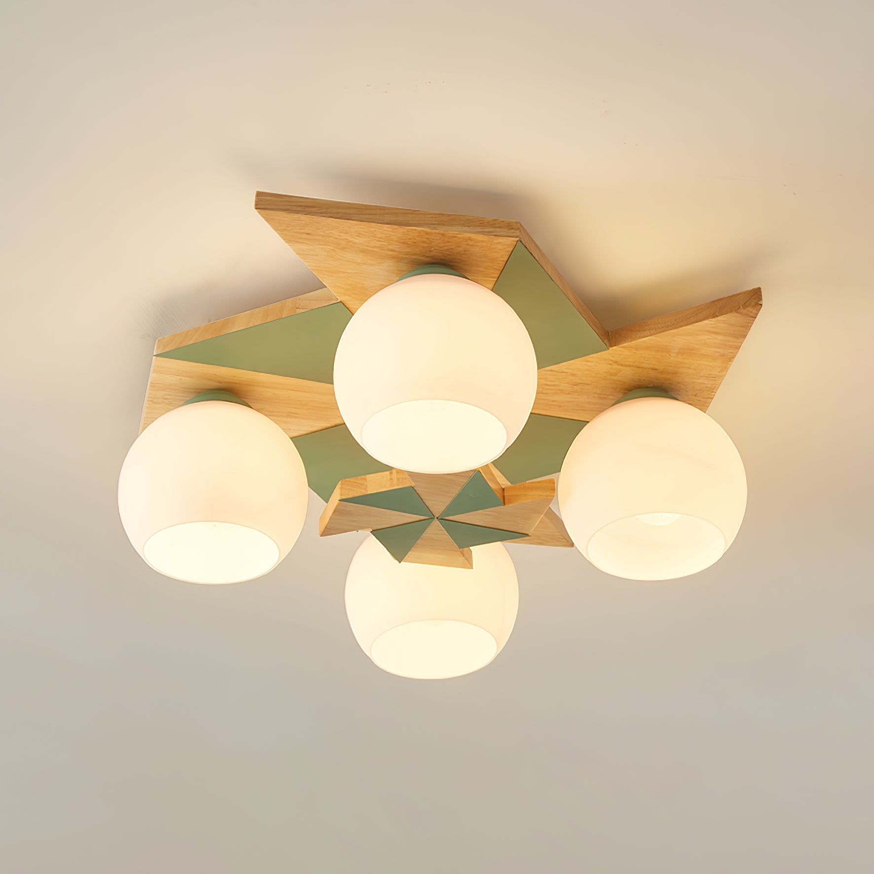 Ewooda Wooden Ceiling Lamp - Neutralighting