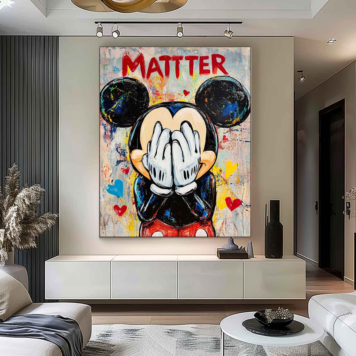 Mickey Mouse Graffiti Art PE190 - Neutralighting