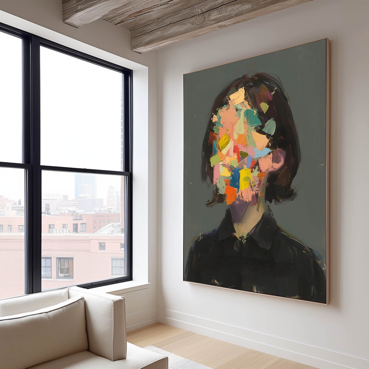 Wall Art People Expressive Modern Abstract