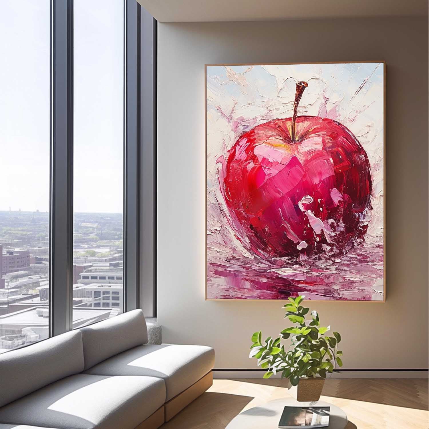Abstract Canvas Art AB590 - Neutralighting