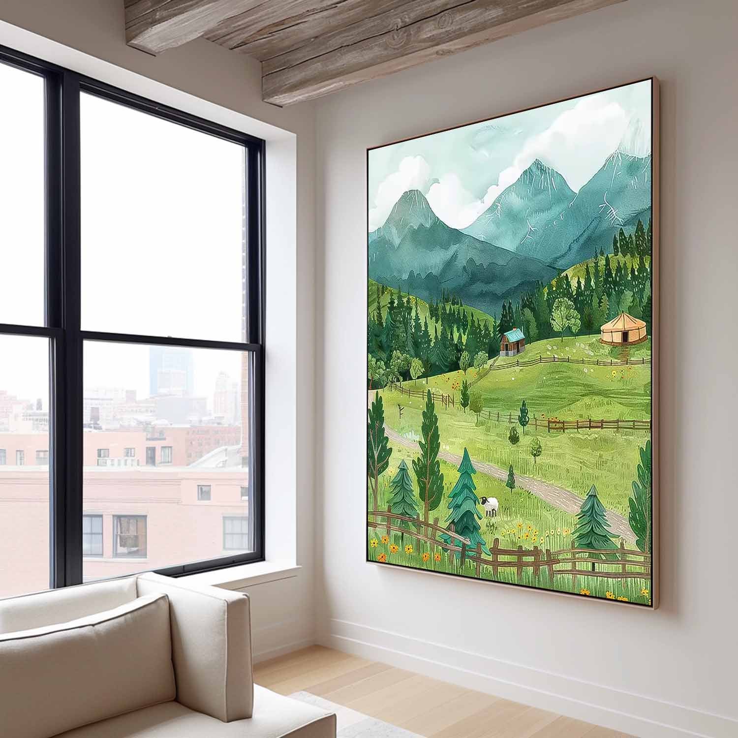 Landscape Canvas Art LA030 - Neutralighting