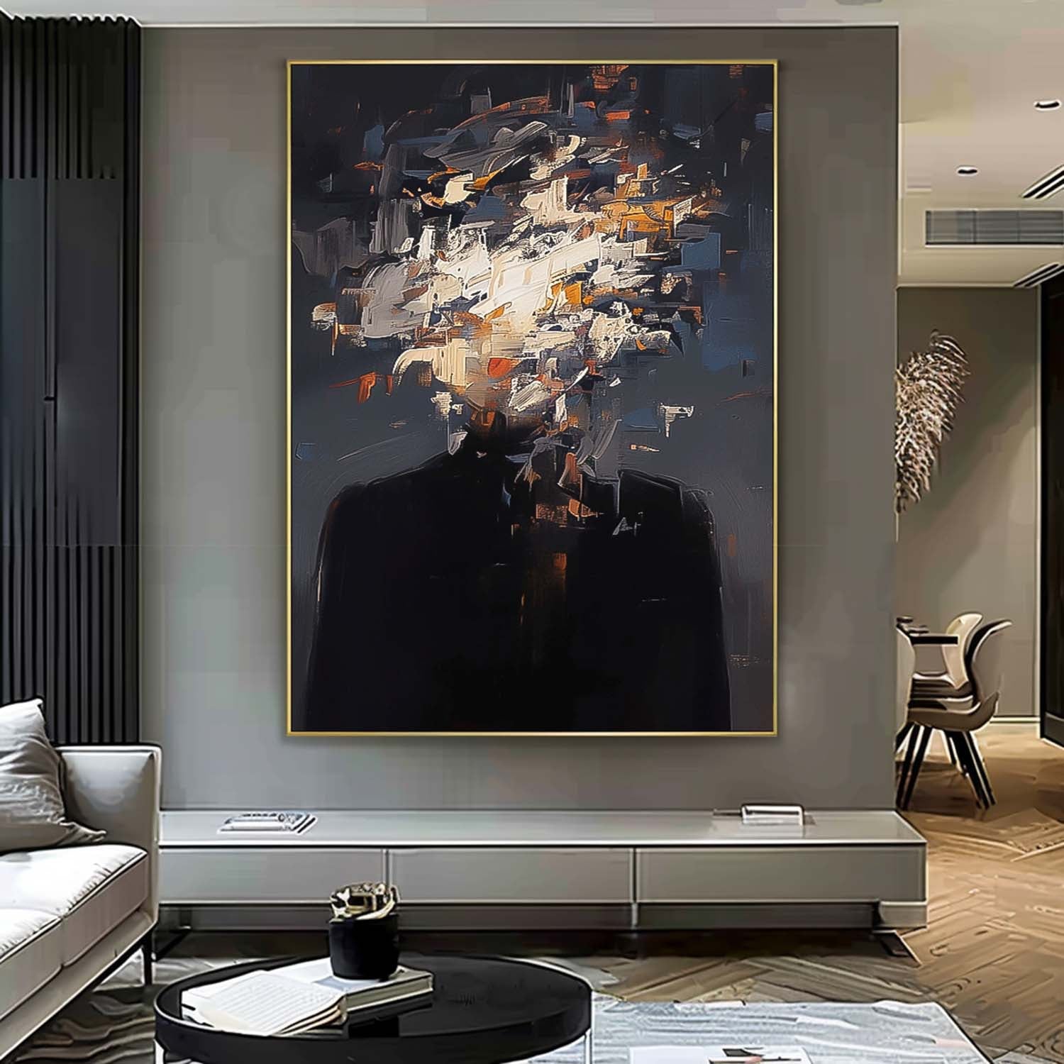 Wall Art Modern People Abstract Expressive