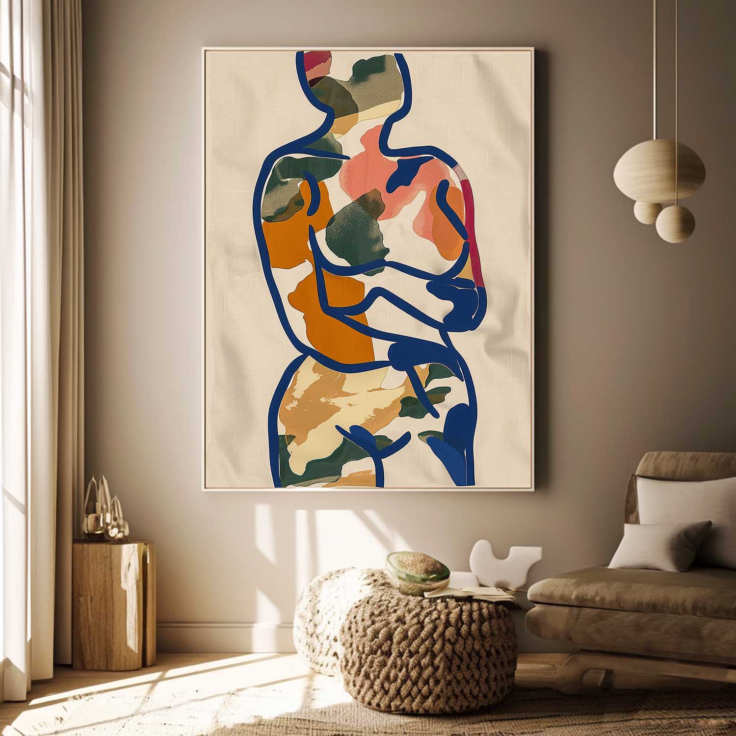 Wall Art Bold Figurative Abstract Painterly