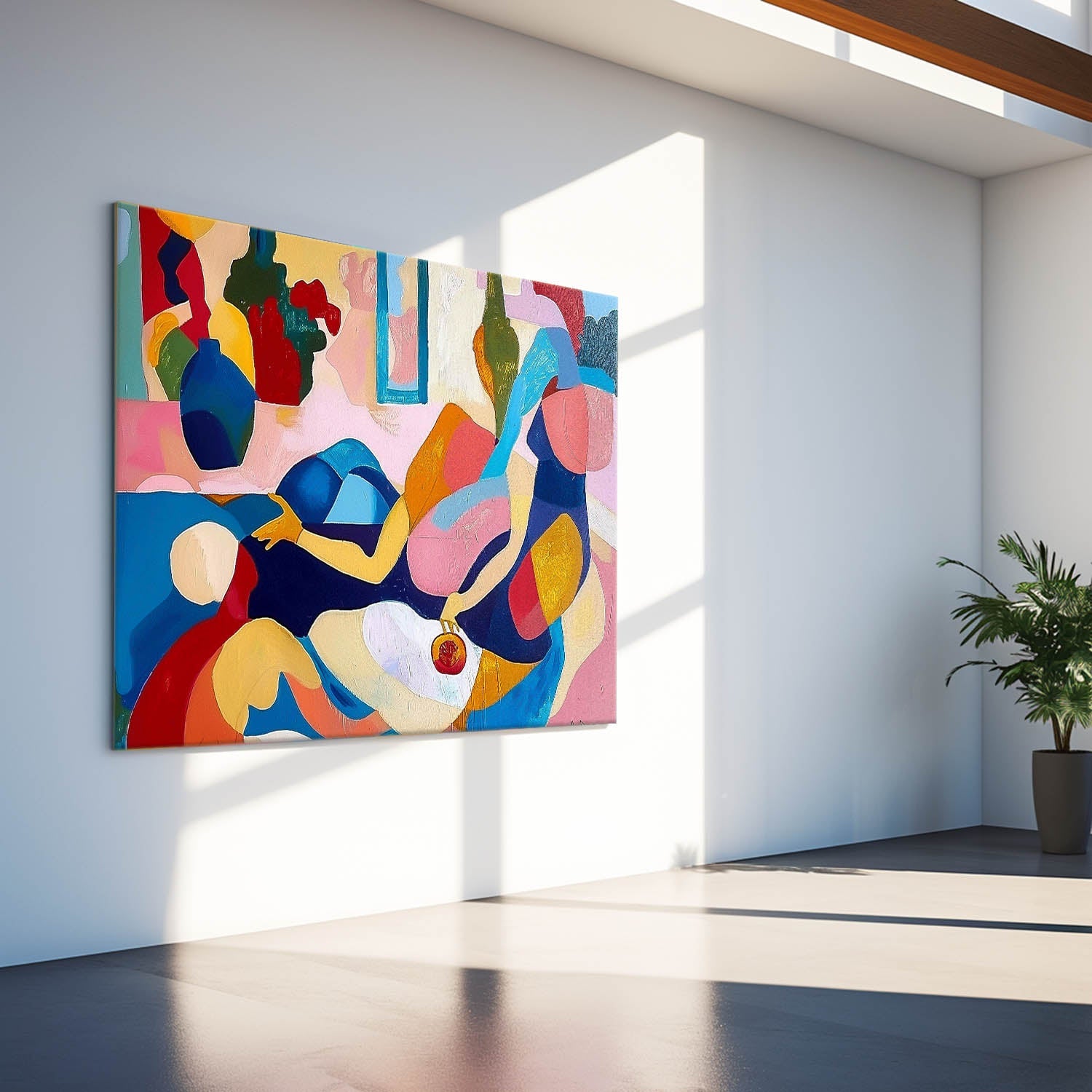 Wall Art Modern Abstract Elegant Painterly