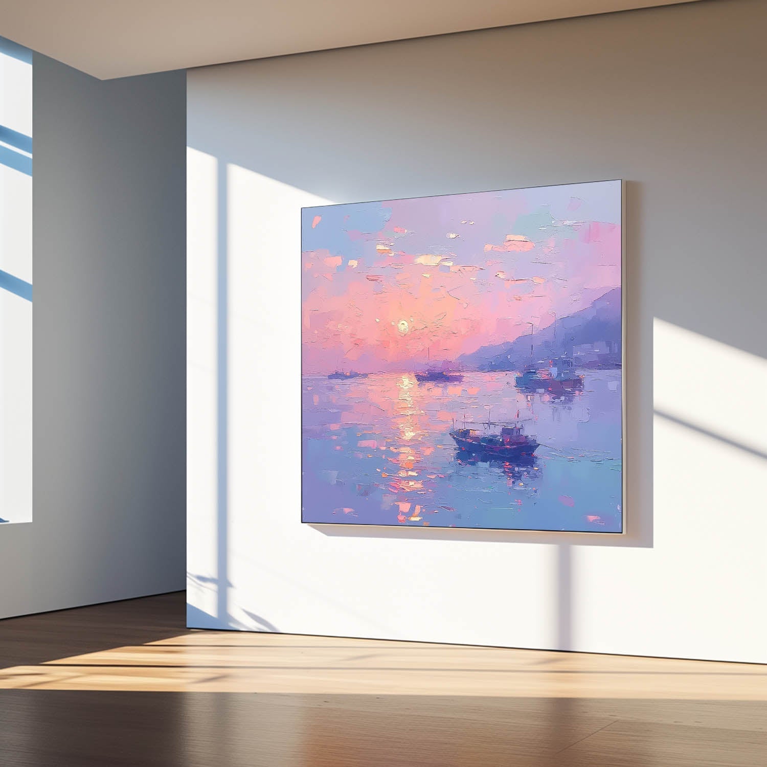 Wall Art Impasto Landscape Expressionist Modern