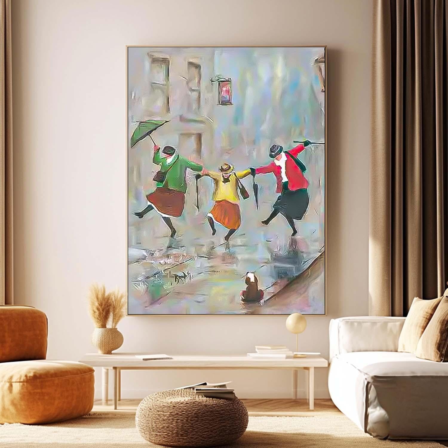 Wall Art People Impressionist Modern Painterly