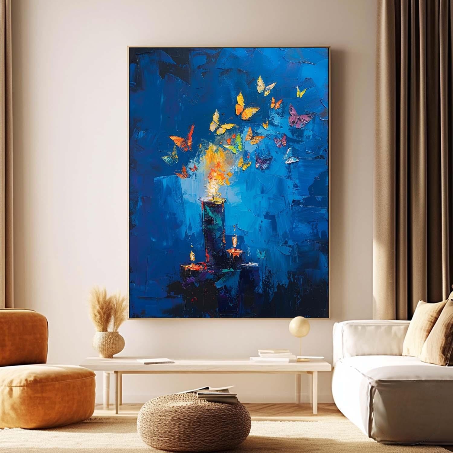 Wall Art Abstract Butterflies Magical Enchanting