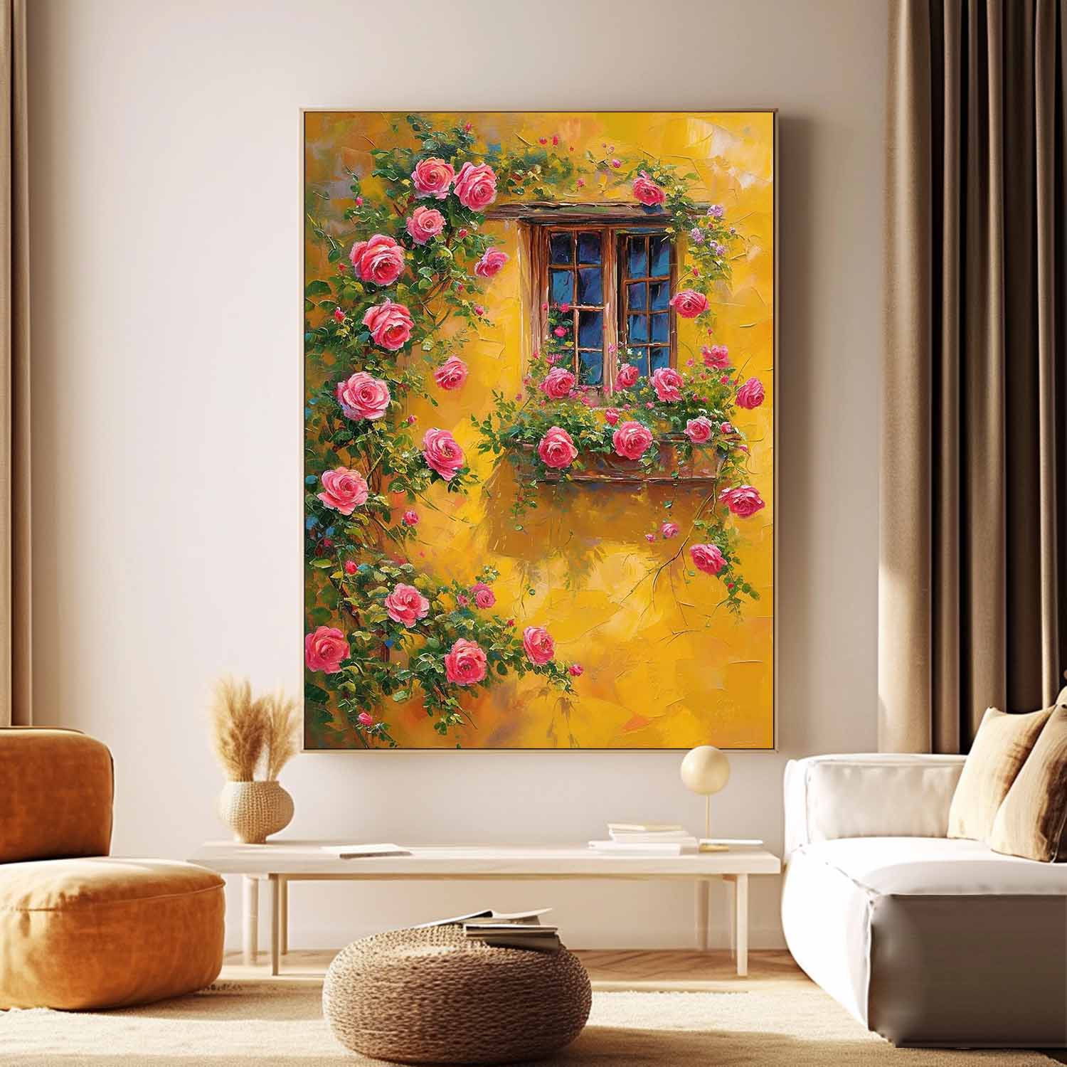 Wall Art Flower Romantic Artistic Atmosphere
