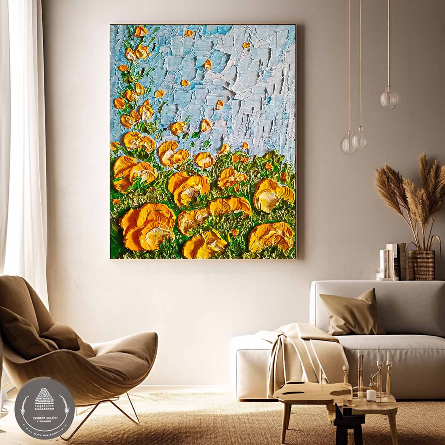 Flower Canvas Art FL159 - Neutralighting