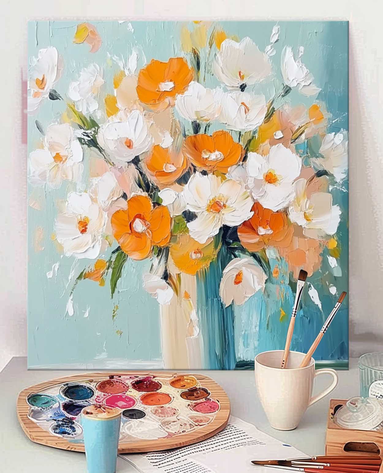 Flower Canvas Art FL201 - Neutralighting