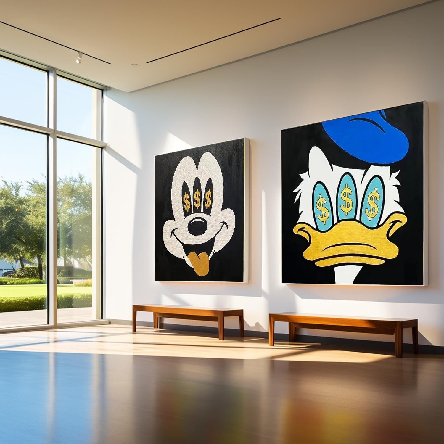 Mickey Mouse Graffiti Art PE199 - Neutralighting