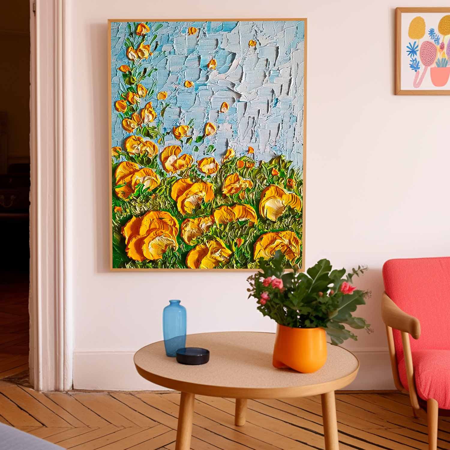 Flower Canvas Art FL159 - Neutralighting